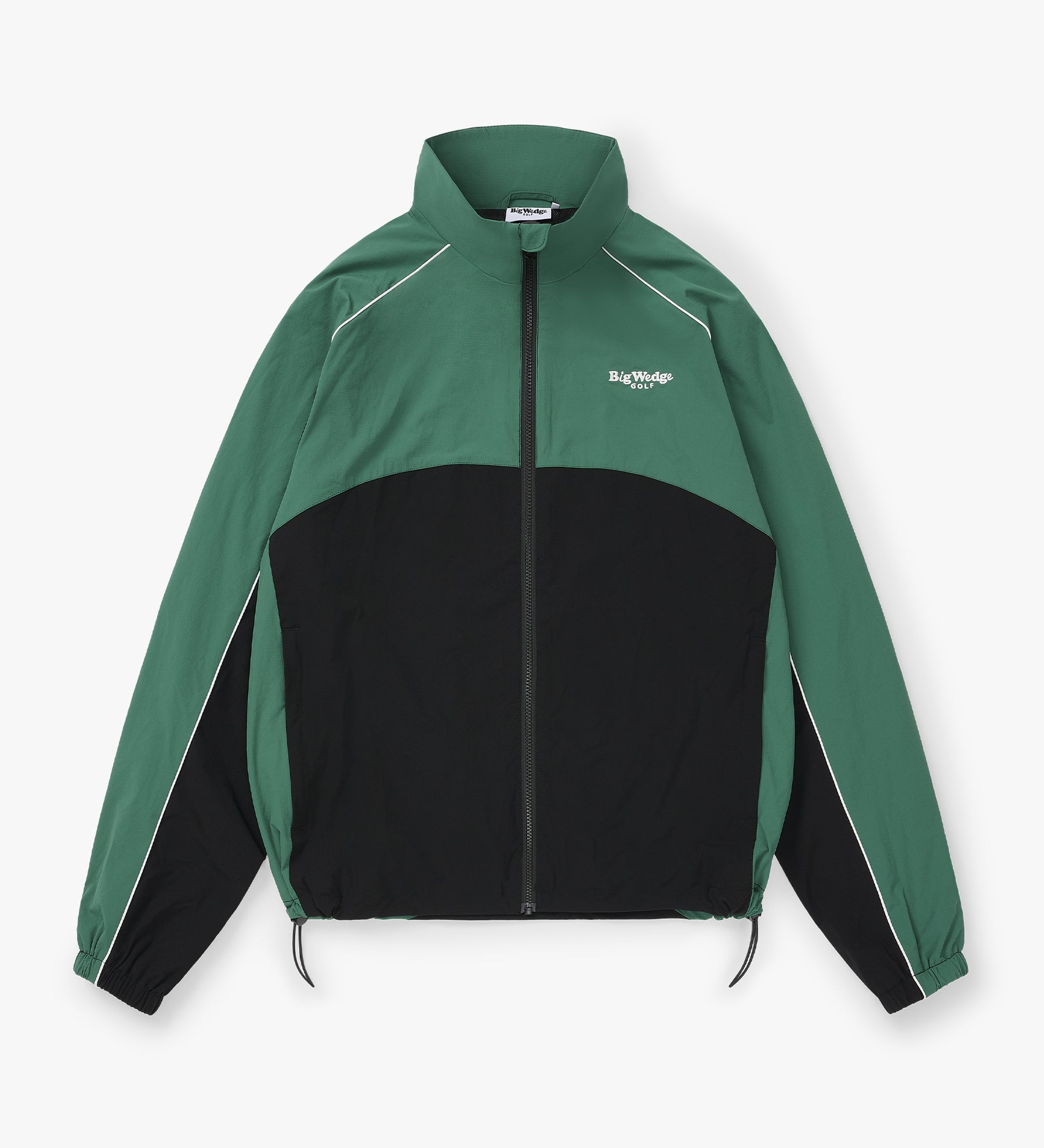 Big Wedge Golf Jacket - Black/Green