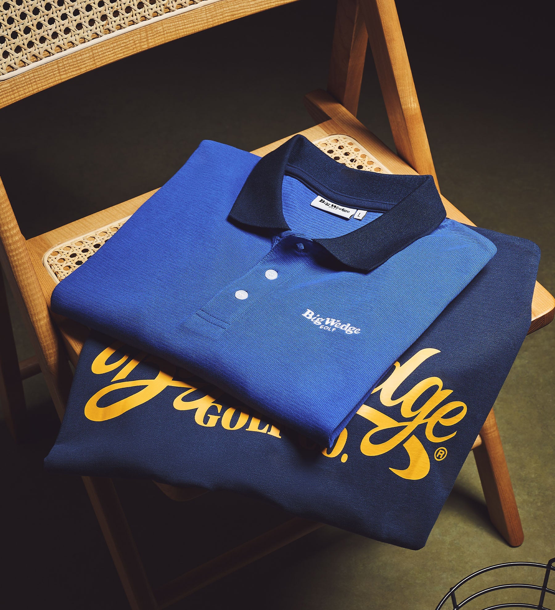 BW Pique Polo [Blue/Navy]