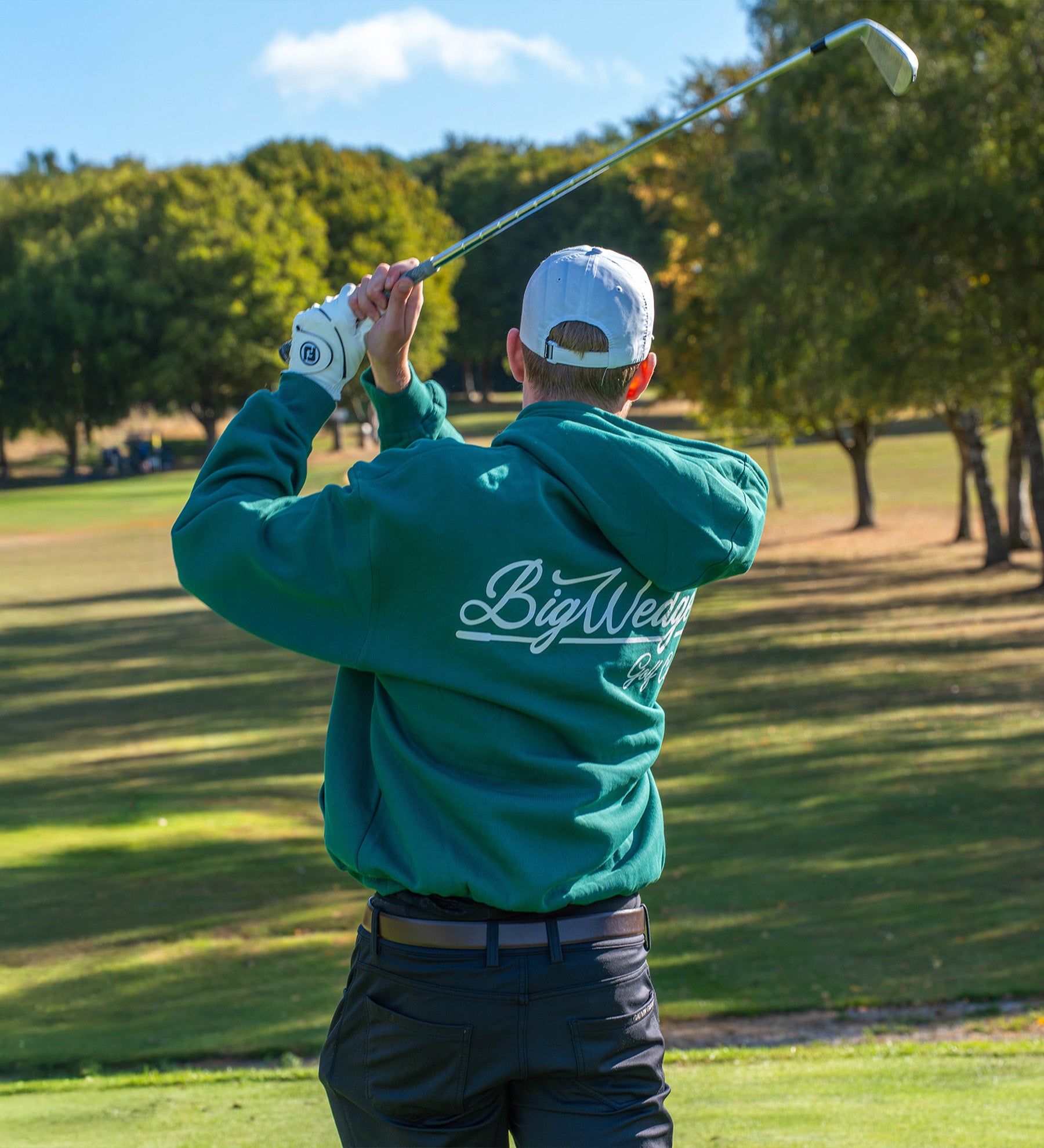 BW Script Hoodie [Green]