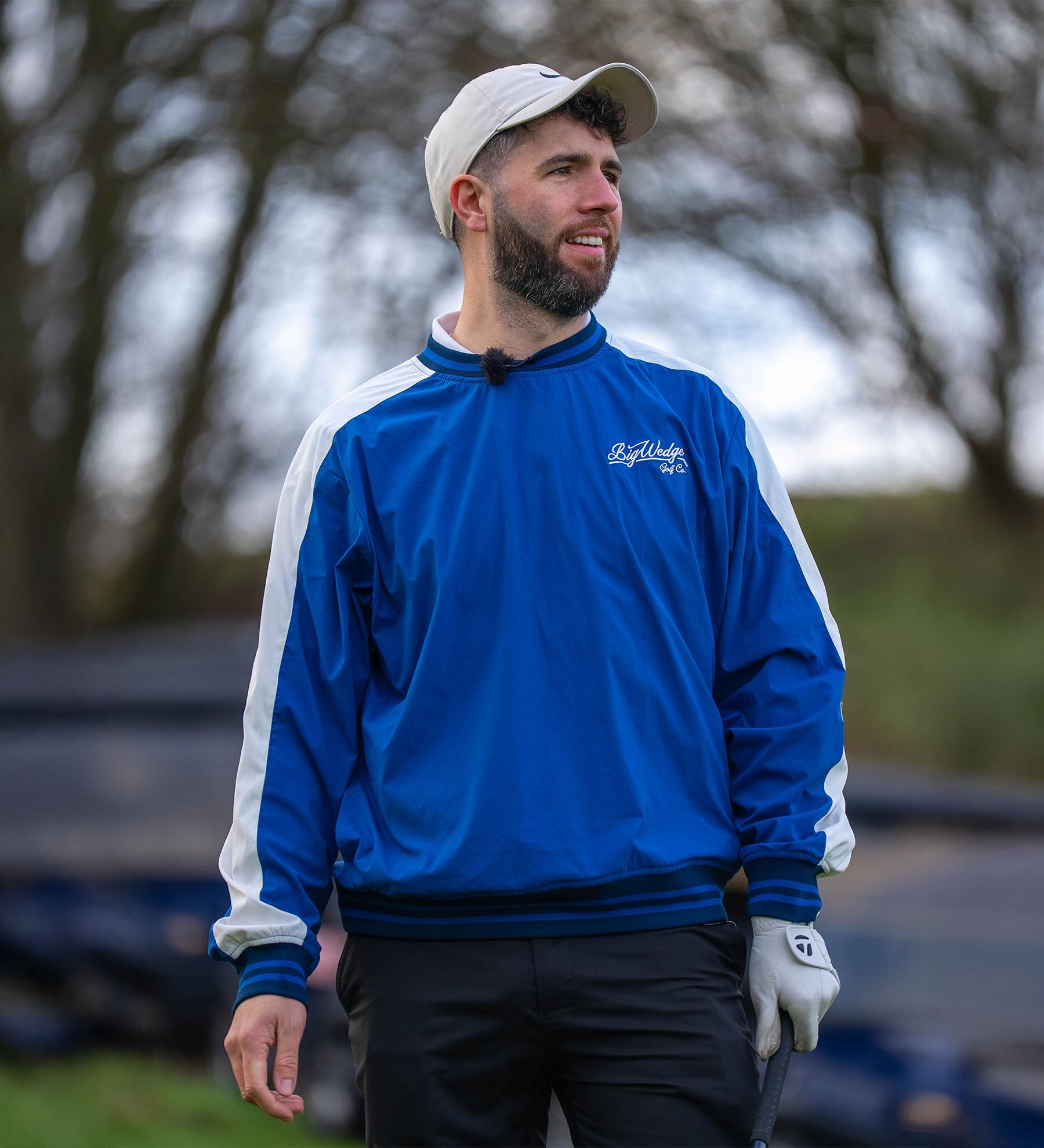 Big Wedge Golf Wind Sweatshirt - Navy