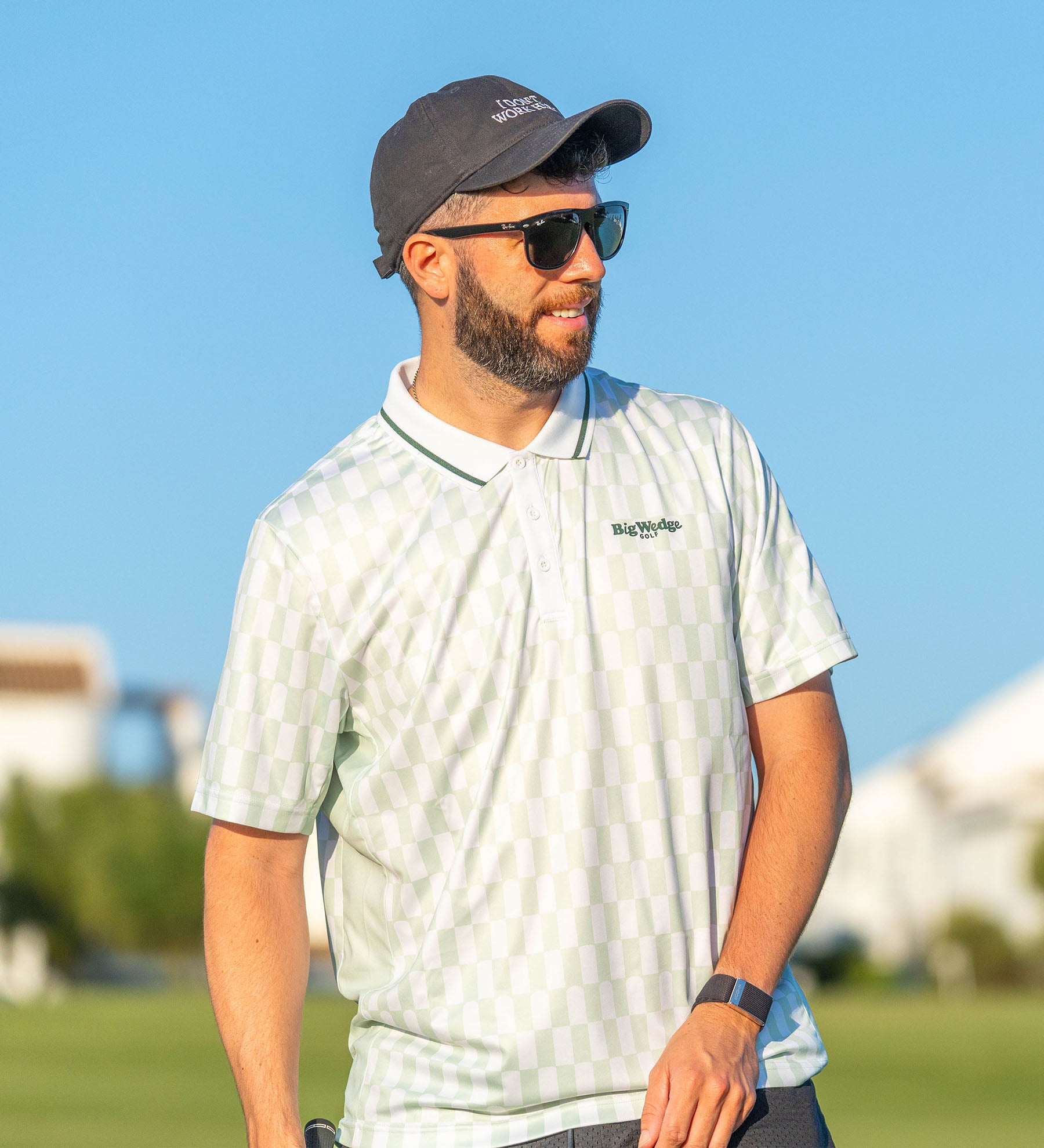 BW Arch Check Polo [Pale Green]