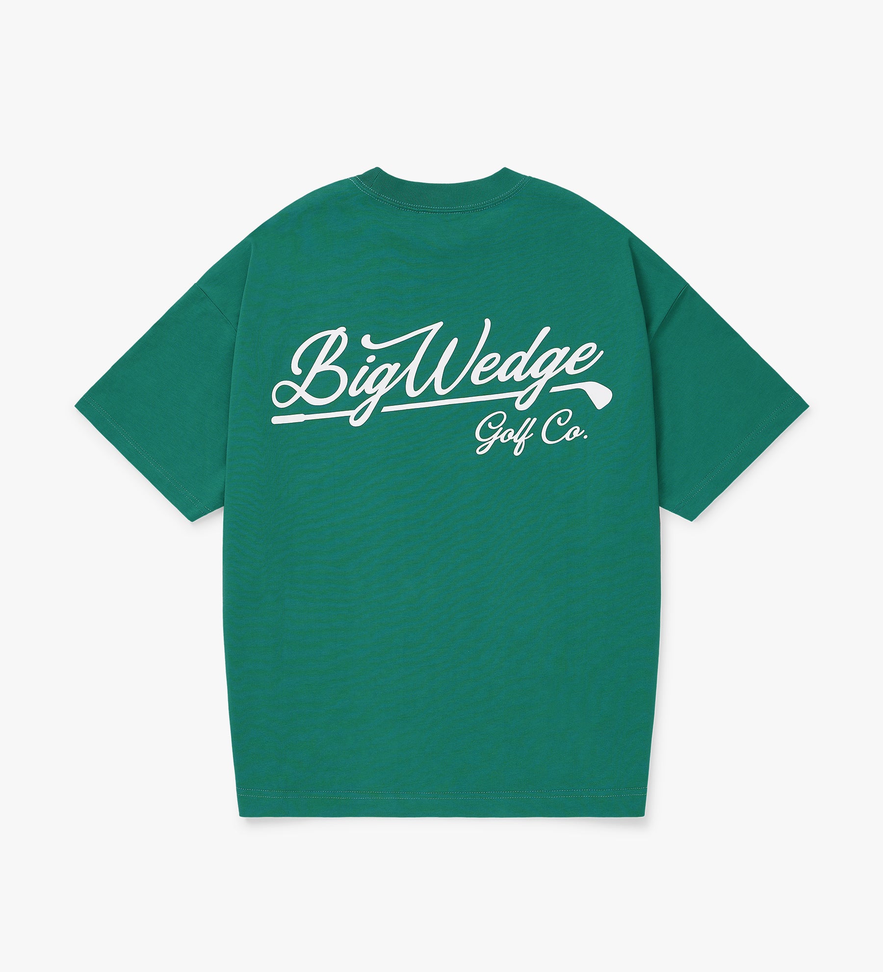 Big Wedge Script T-Shirt - Green